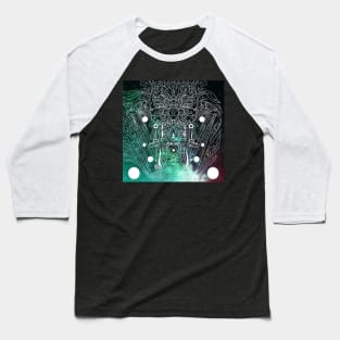 ancient mictlan alien throne ecopop Baseball T-Shirt